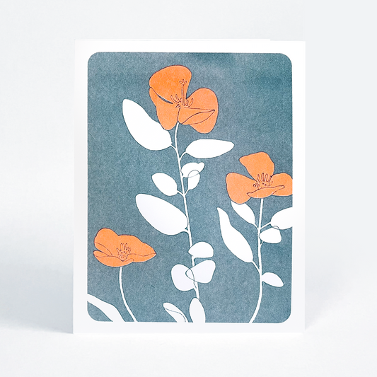 Poppy Tree - Card 5 pack